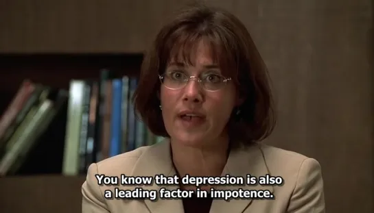 Depression is a leading factor in impotence / The Sopranos / Сезон: 1 /