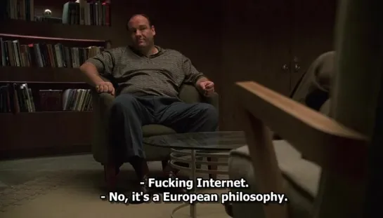 After World War II people were disillusioned by the sheer weight of the horrors The Sopranos / Сезон: 2