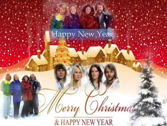 Happy New Year ★❄💎✨🌲► ABBA ◄🌲✨💎❄♪ 🙏