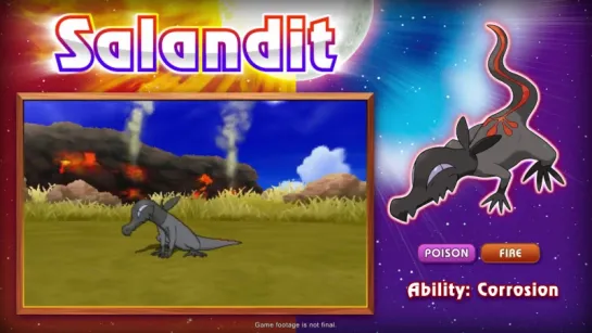 Salandit Revealed for Pokémon Sun and Pokémon Moon!