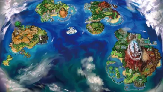 Explore the Alola Region in Pokémon Sun and Pokémon Moon!