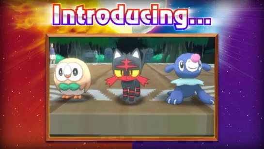 UK Starter Pokémon for Pokémon Sun and Pokémon Moon Revealed!