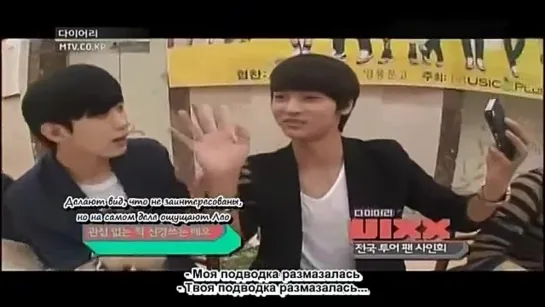 [RUS.SUB] MTV Diary VIXX ep.39