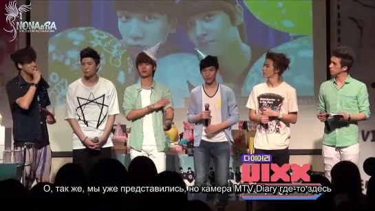 [RUS SUB] VIXX @ MTV Dairy Ep.9