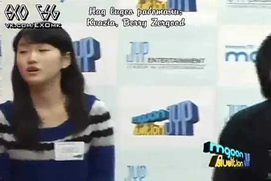 [РУСС. САБ] Xiumin @ Pre-debut JYP Audition (2nd Round)