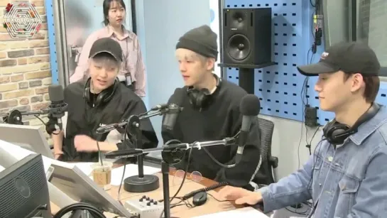 [РУСС. САБ] 180419 EXO-CBX @ Choi Hwajungs Power Time Radio