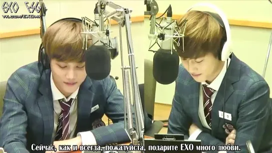 [РУСС. САБ] 131107 EXO Kai, Suho (Taemin Speed Quiz Cut) @ Sukira Kiss The Radio