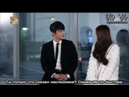 [РУСС. САБ] 131229 Master Sun + The Heirs Parody Ep 1