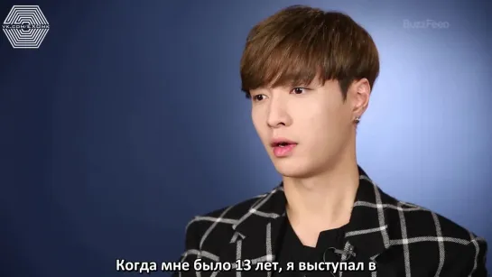 [РУСС. САБ] 181122 EXO LAY Yixing @ BuzzFeed "First Times"