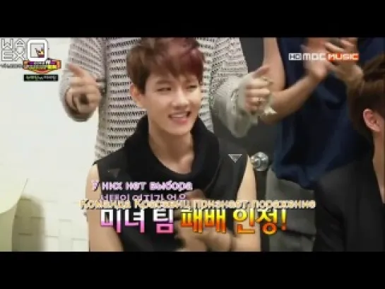 [РУСС.САБ]  130612 EXO Interview  MBC SHOW CHAMPION