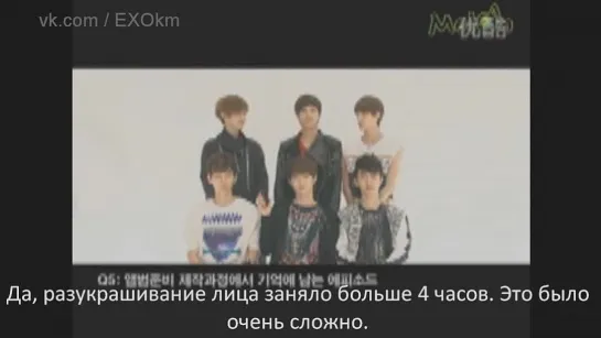 [РУСС. САБ] 120407 EXO-K Melon Interview