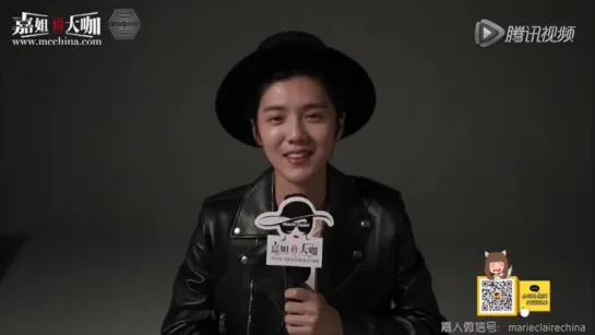 [РУСС. САБ] 160115 Luhan @ Marie Claire Date Star - Quick QA