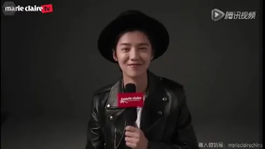 [РУСС. САБ] 160111 Luhan @ Marie Claire Q&A