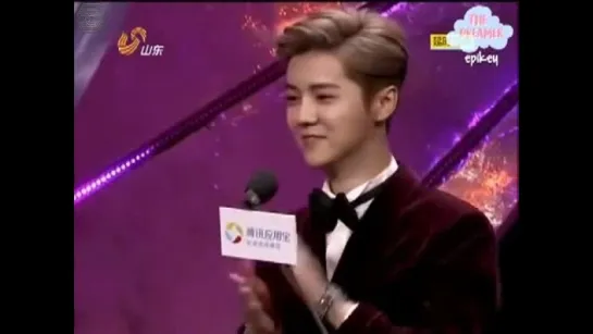 [РУСС. САБ] 160117 Luhan Dance PK with Robot @ Star APP Night