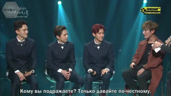 [РУСС. САБ] 161105 EXO-CBX & Kangta @ Yoo Heyeol's Sketchbook