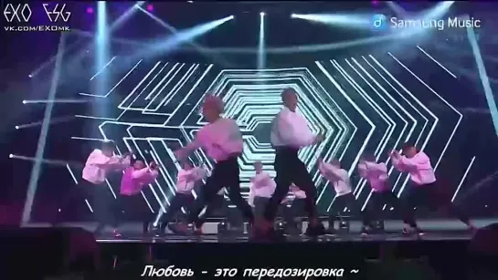 [РУСС. САБ] 140415 EXO @ Comeback Showcase [720]