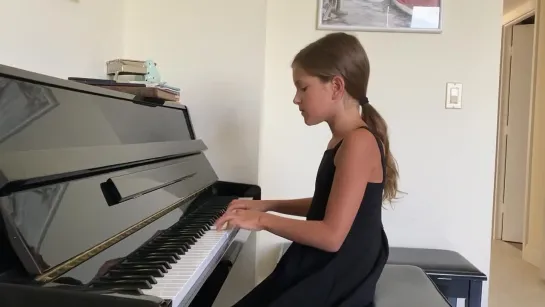 Aleksandra Deshevaia, 10 yo - W.A.Mozart Piano Sonata K545, 1st movement