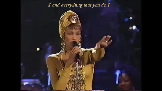 Whitney Houston - (LIVE) I Have Nothing w lyrics