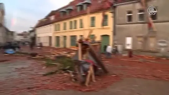 Торнадо в Бютцове ( Германия)