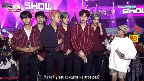 [RUS SUB] 20180418 Show Champion - VIXX Comeback Interview