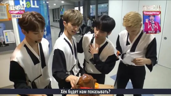 [RUS SUB] 170627 Show Champion Behind Bulldogie Game VIXX cut