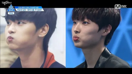 [RUS SUB] 170407 Produce 101 S02 E01 - VIXX N Mention