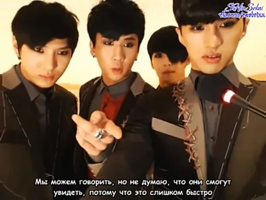 [RUS SUB]131128 The Show Live Chat Recording Site in Kyunghee - VIXX Cut