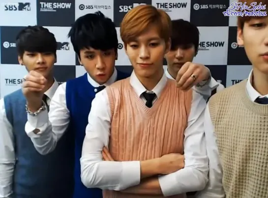 [RUS SUB]140107 The Show Live Chatting - VIXX