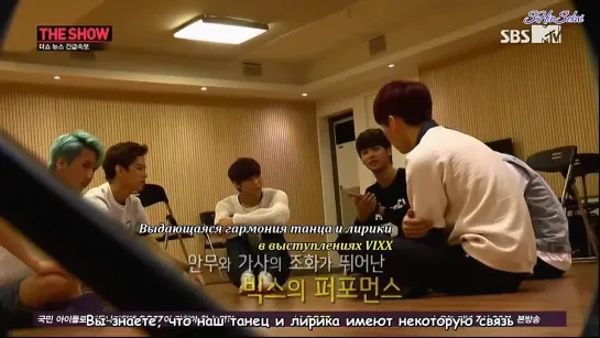 [RUS SUB] 20140527 SBS MTV The Show Breaking News - VIXX BTS Preview + Next Week Comeback Teaser