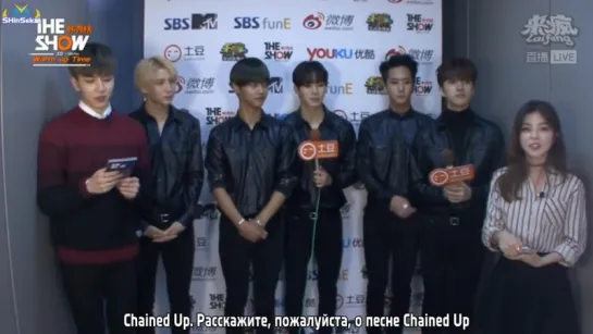 [RUS SUB] 20151117 The Show - Warm Up Time - VIXX