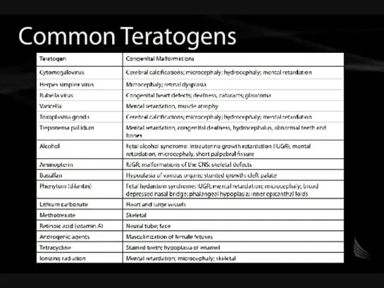 01 Timelines and Teratogens