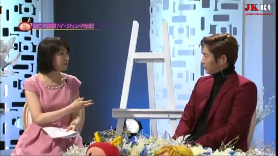 20141224 Lee Joon Gi 2014.12.24 Japan TV interview The story behind the legend