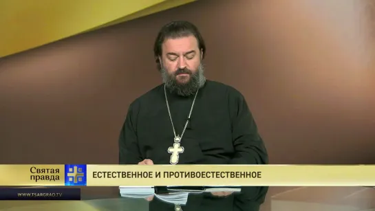 Протоиерей Андрей Ткачев. Естественное и противоестественное