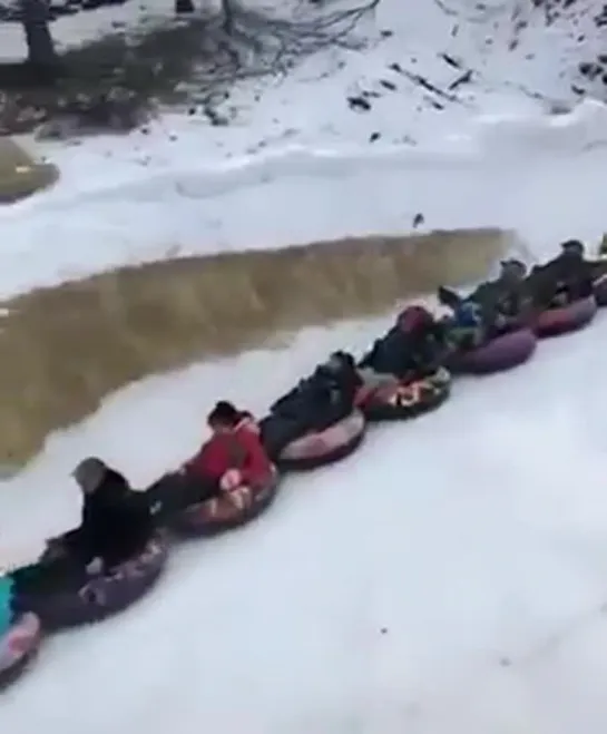 Snow Tubing looks Amazing