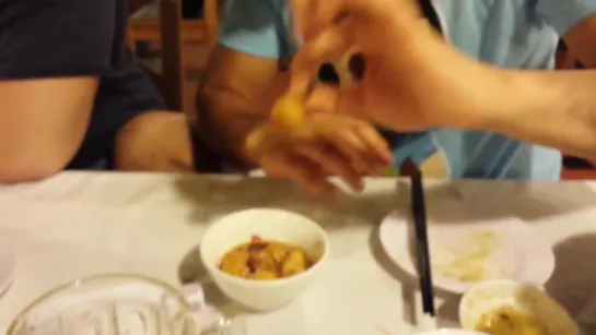 Eating Live Larvae Coconut Worm Vietnam