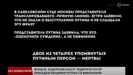 Обещания Владимира Путина (Президента России) которые он не выполнил и соврал св