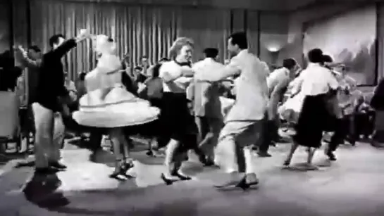 Real 1950s Rock  Roll, Rockabilly dance from lindy hop