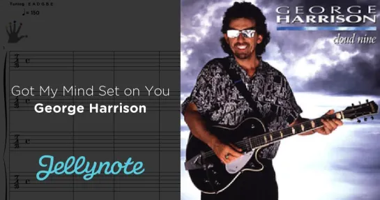 George Harrison. Got My Mind Set On You 1987