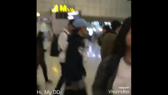 ♡Hi, My DD! op Twitter 151004 ICN 출국 동혁