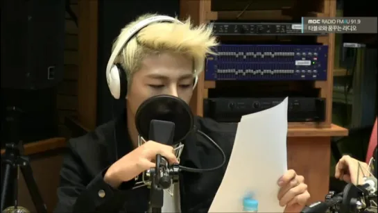 Junhoe`s acting @ Tablo`s radio