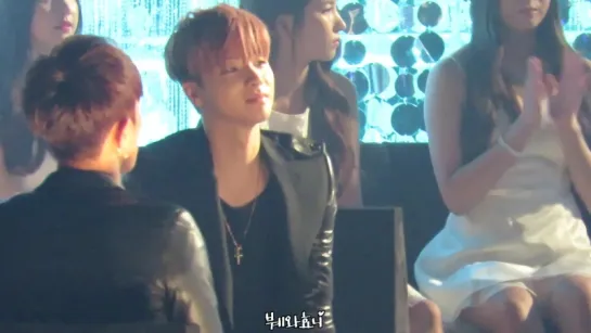 151107 iKON ׃ 진환(JINHWAN) ♥걸그룹노래 흥뿌요!! @ 멜론뮤직어워드 MelOn Music Awards 2015