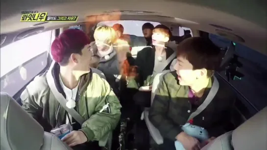 Monsta X jamming to iKON