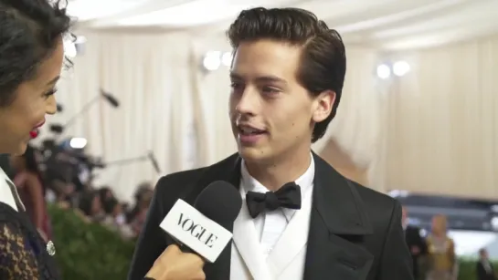 Cole Sprouse on Met Gala 2018