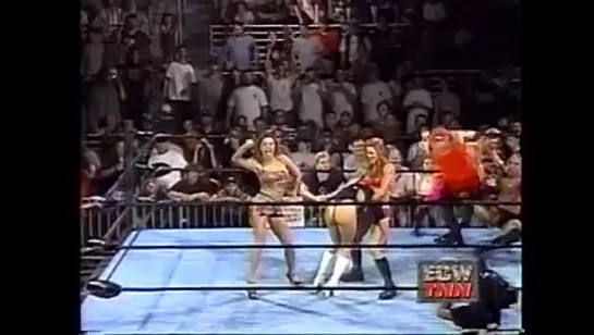 Spanking in women's wrestling Dawn Marie Tammy and Francine