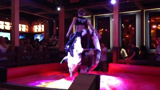 Country Girl Mechanical Bull Riding