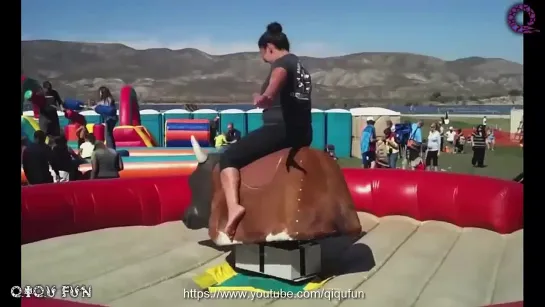 Ultimate Mechanical Bull Riding Compilation