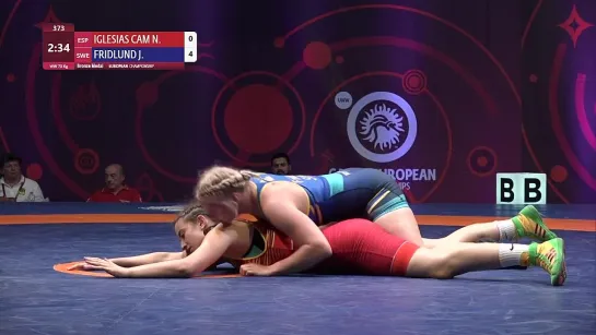 N. IGLESIAS CAM v. J. FRIDLUND sports women's wrestling