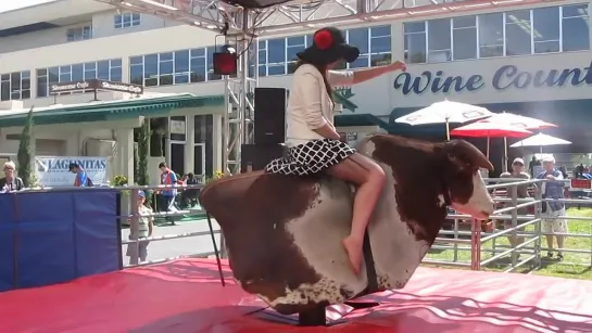 Rides the Mechanical Bull