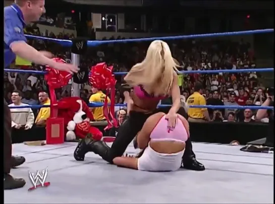 Bra Panties Match Dawn Marie vs Torrie Wilson