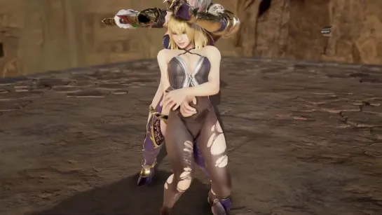 Cassandra ryona video game (SC6 ryona)